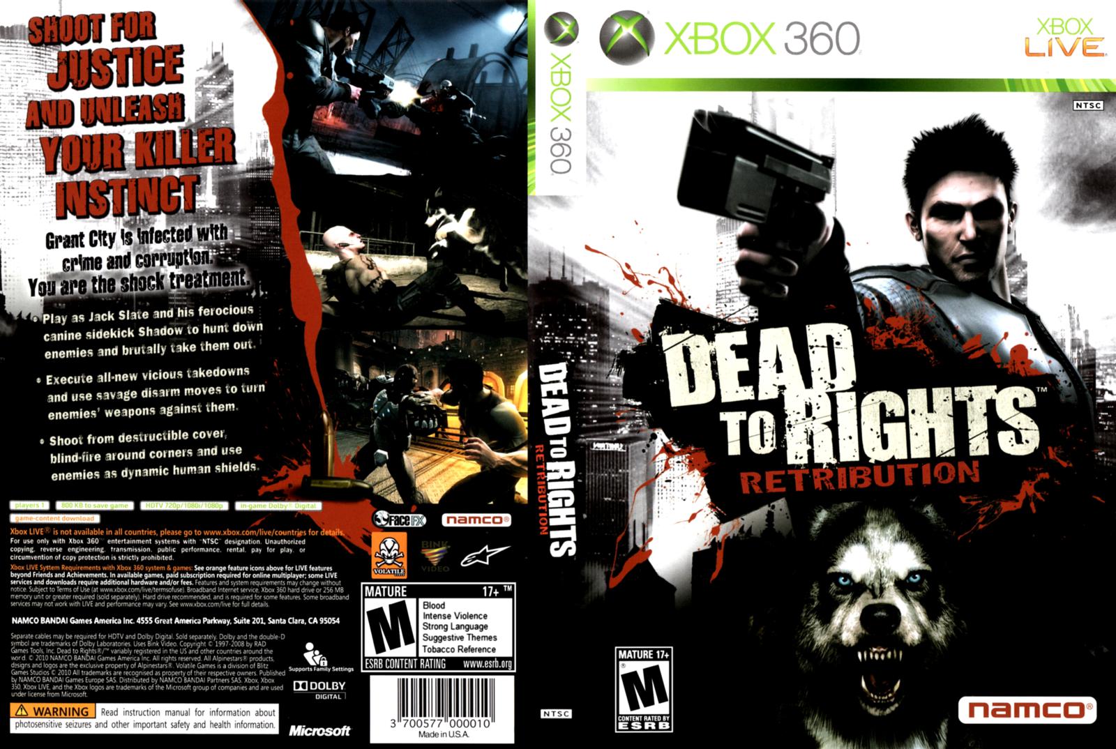 Dead To Rights Retribution Pc Download