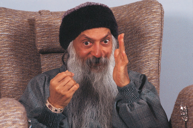 People who are less assertive and courageous gather around religion - Osho