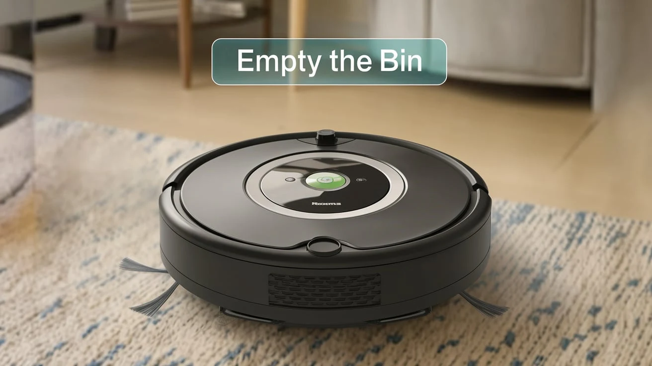 Why Your Roomba Keeps Saying Empty the Bin?