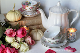 A Pink Tea for October: The Charm of Home