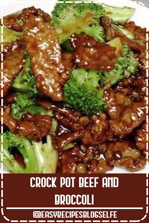Crock Pot Beef and Broccoli Recipe Thank you Jen, tried this on Wednesday -- big hit with the whole family, even my 'picky one' -- no leftovers, drat! #EasyRecipesBlogSelfe #CrockPot #Beef #EasyRecipesforTwo 