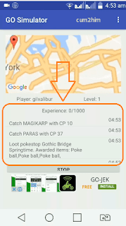 Cara Menggunakan Go Simulator di Android