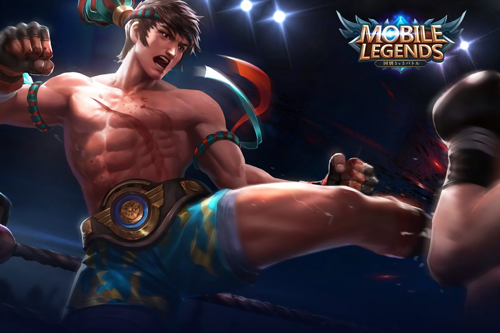 Hero Chou Mobile Legends Wallpaper Gambar Kualitas Terbaik HD MOBAIND