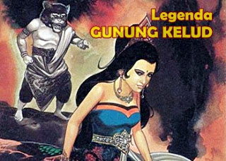 Cerita Legenda Gunung Kelud