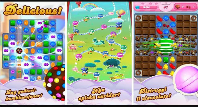 Click here to download Candy Crash Saga for iPhone