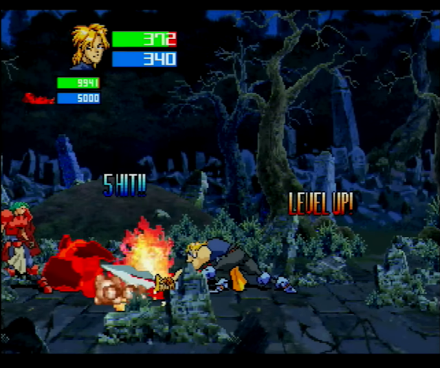 Guardian Heroes Sega Saturn screenshot