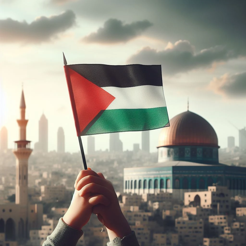 صورة علم فلسطين جميلة للبروفايل