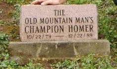 MOUNTAIN MAN'S CH. HOMER ROM