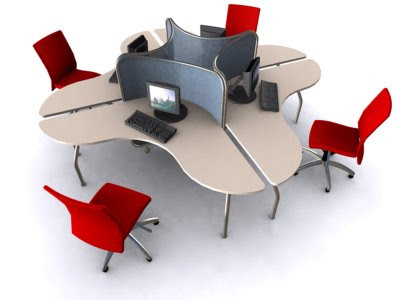 Modern Furniture Office Desk on Practical Contemporary Office Furniture Design
