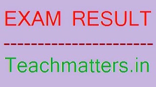 Exam Result - Teachmatters.in Photo