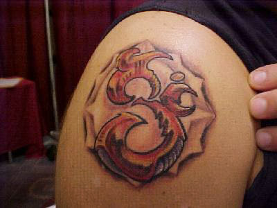 Symbol Gemini Zodiac Tattoos