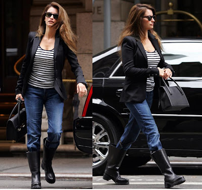 Penelope Cruz in NYC on October 10th 2009