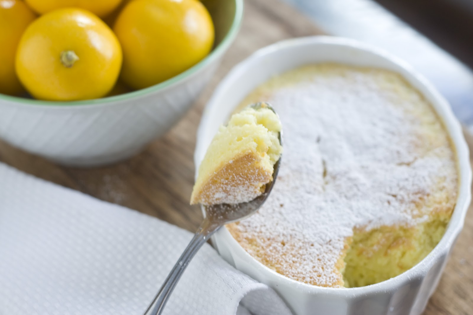 Meyer Lemon Pudding Cake Recipe