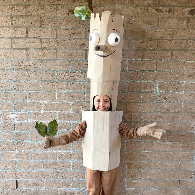 stickman diy costume