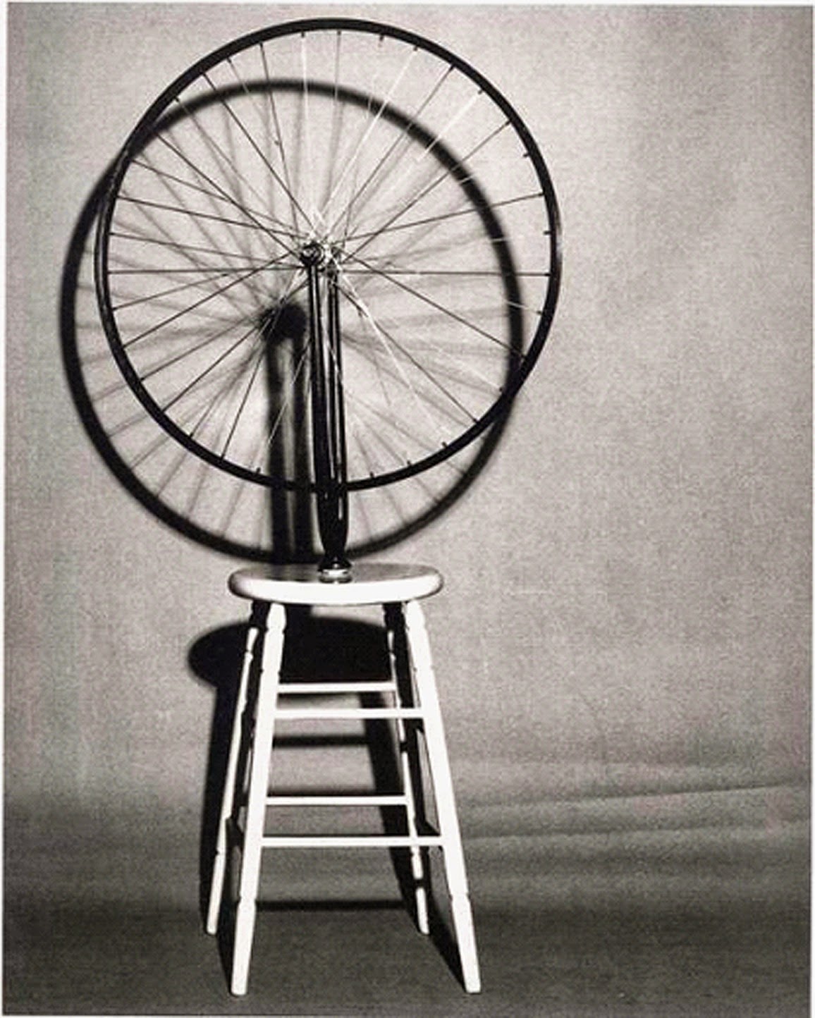 roue sur bicyclette duchamp