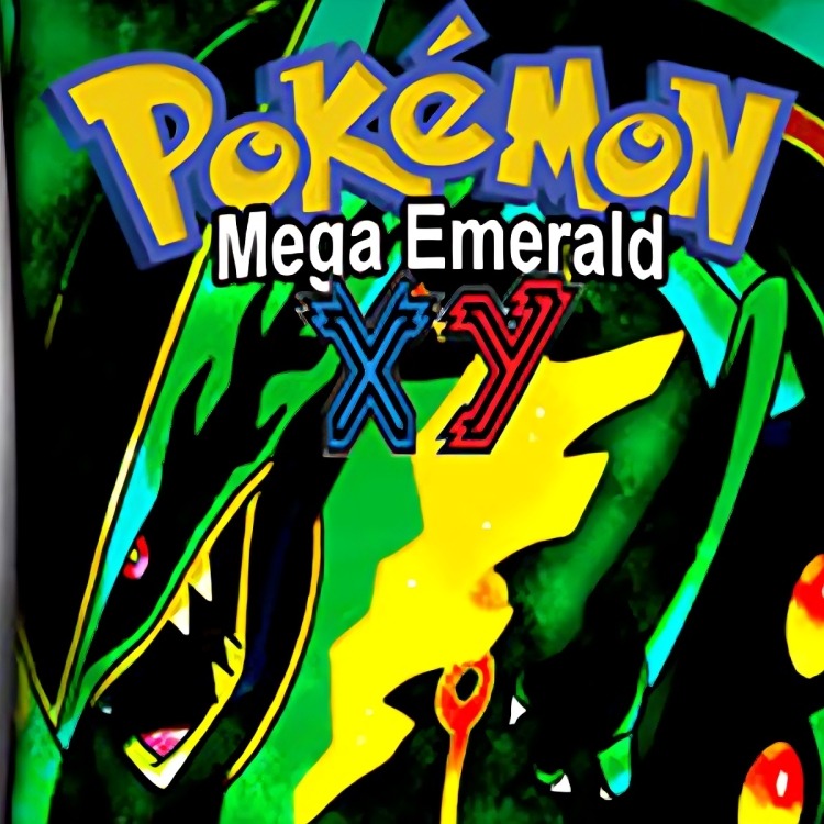 Pokemon Mega Emerald X and Y para GBA Imagen Portada