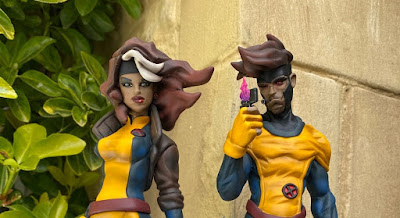 X-Men’s Gambit & Rogue Marvel Resin Figures by Chappell x Mahalo Cabin