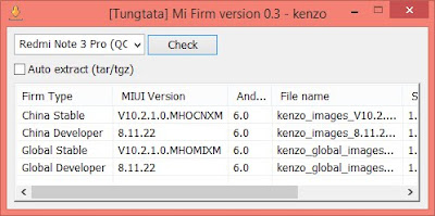 Free Xiaomi Firmware Downloader Tool V0.3