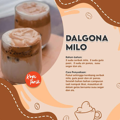 Dalgona Milo