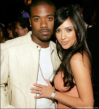 This is a picture of Kim Kardashain with somebody who is not me
