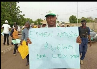 Give us Ruga now, students of Usman Dan Fodio University Sokoto (UDUS) Stage Protest