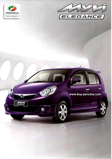 Malaysia Motoring News: Perodua Myvi Elegance full brochure