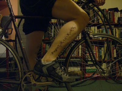 Tattoo Combines Science and Cycling