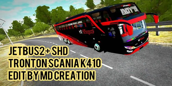 mod bussid jb2+ shd tronton scania k410 md creation