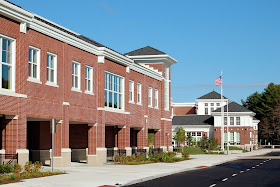 gymnasium section at the new Franklin High School