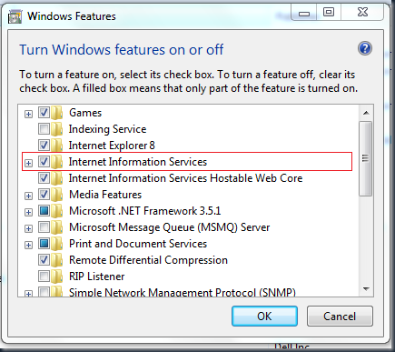 Windows Features