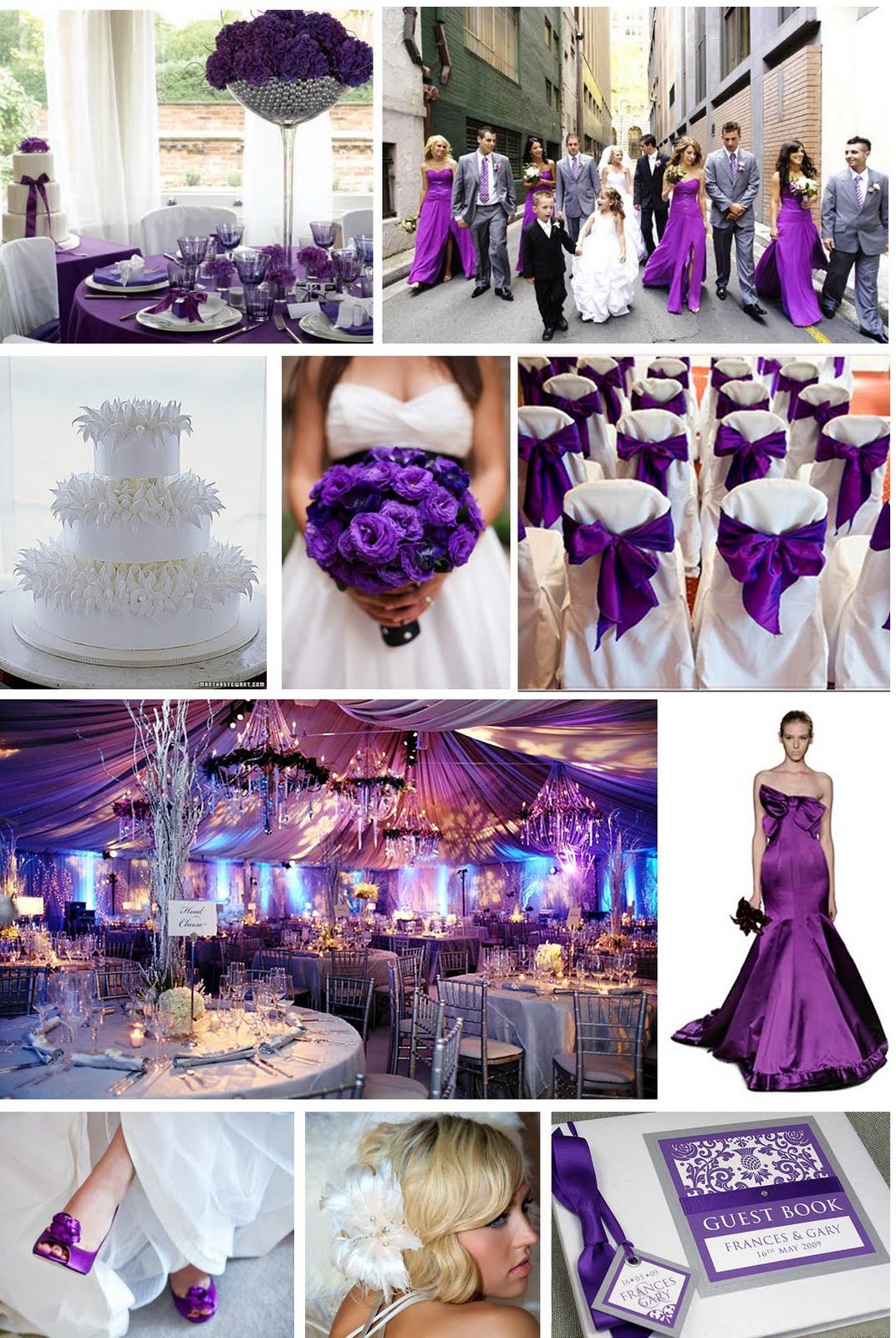 Purple Themed Weddings