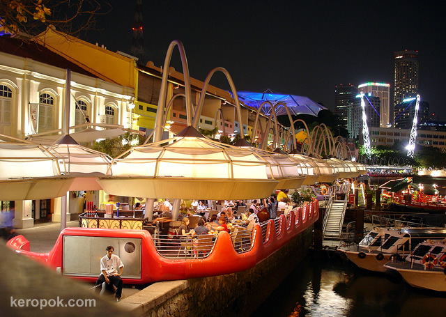 Clark Quay Bar and club hopping at its finest taken from google 