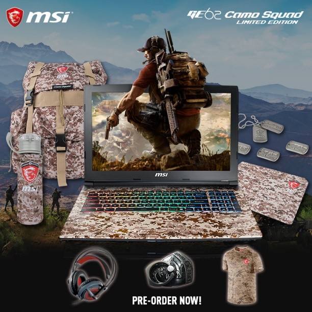 Gear Up with MSI Camo Squad