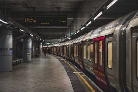 Metro underground station