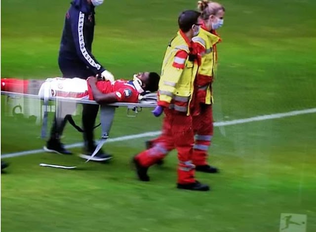 Taiwo Awoniyi Stretchered Off the Pitch and taken Straight to the Hospital