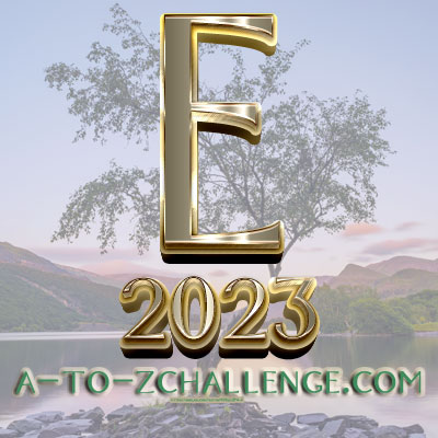 #AtoZChallenge 2023 letter E