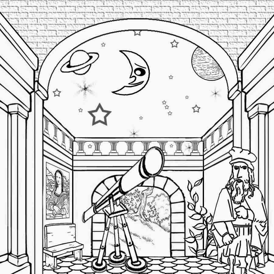 Download Astronomy Coloring Pages for Kids | # Fresh Coloring Pages