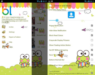 BBM Mod Keroppi v3.0.1.25 Apk | BBM WhatsApp Mod apk