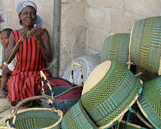 Basketry in Ghana Fair Trade 