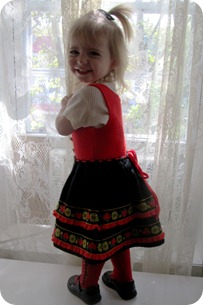 The little German dress