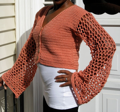 1. Sabrina - Crochet Crop Top Pattern