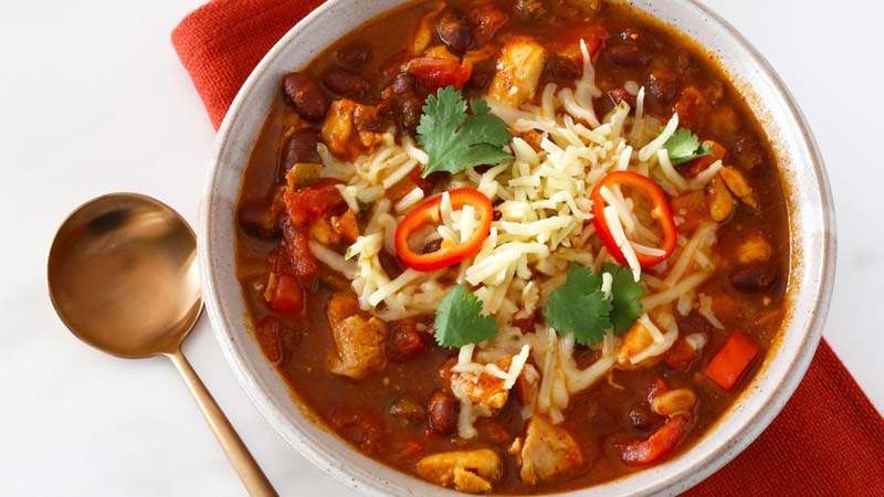  Chicken and Red Bean Chili