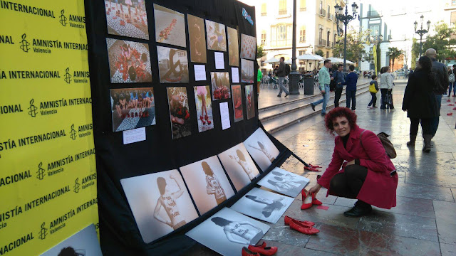 exposición, fotografía, Valencia, evento, Amnistía Internacional, plaza de la Vírgen