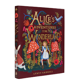 front cover of Anna Bond illustrated Alice in Wonderland edition