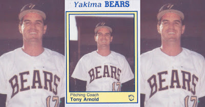 Tony Arnold 1990 Yakima Bears card