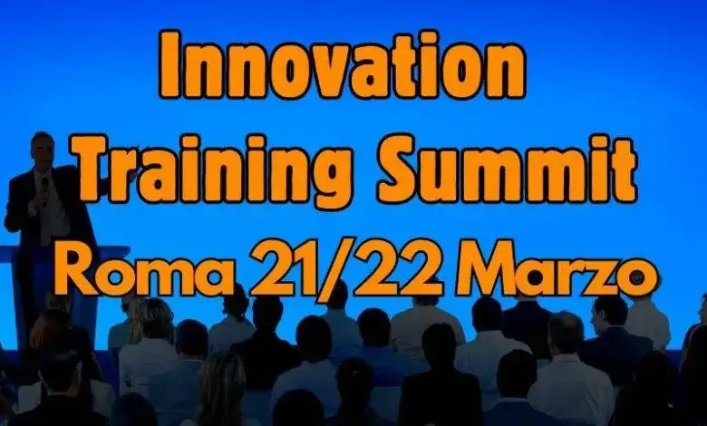 Innovation training summit al via