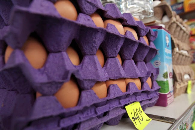 Economía/Continúa precio del huevo en 40 pesos en mercados del norte del país