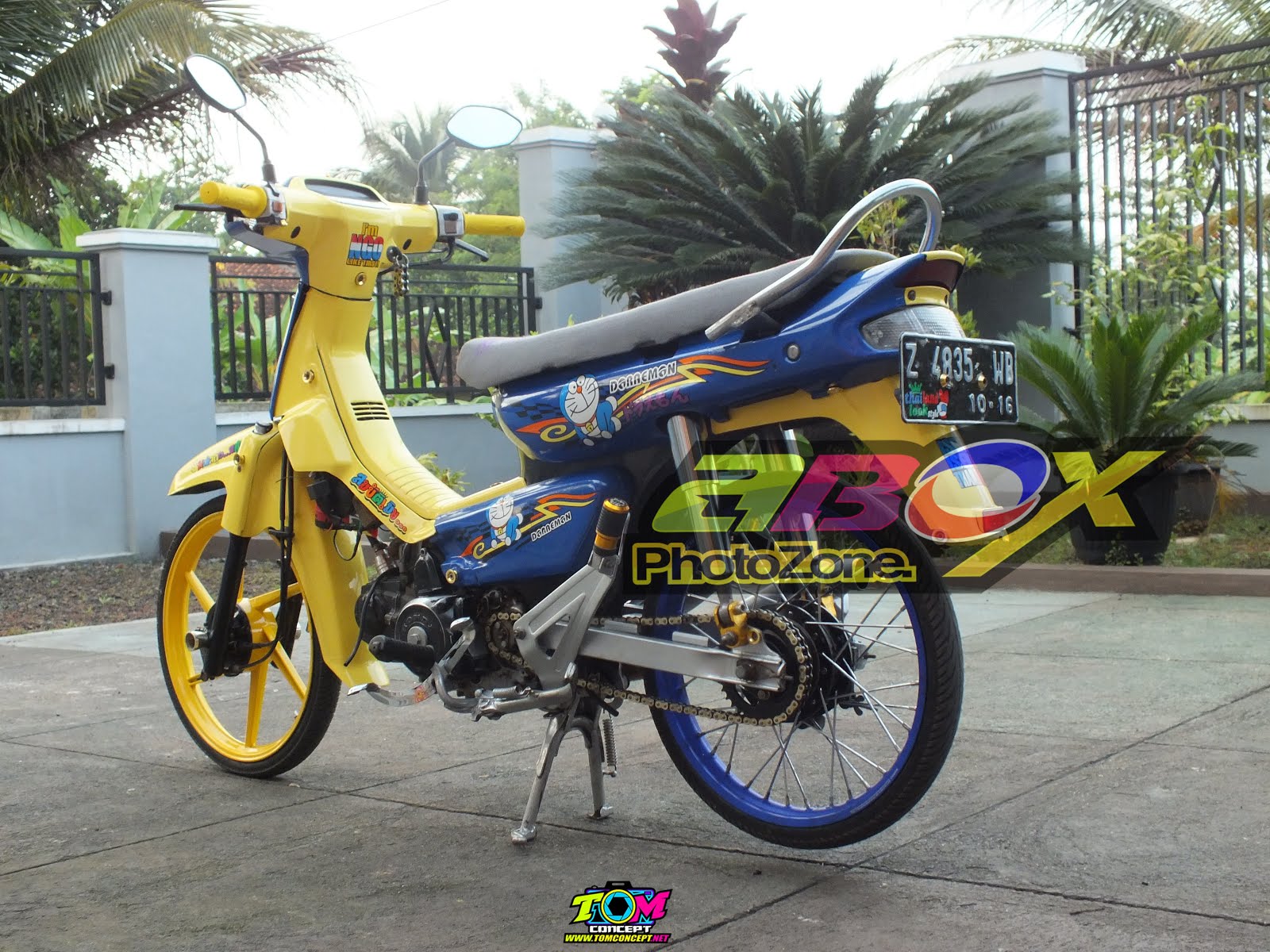 Modifikasi Motor Honda Grand Thailook Terkeren