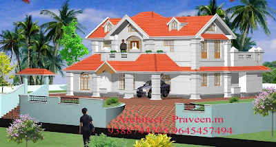 Kitchen Design Kerala Style on Style Homes By Architect Praveen M   Part 2   Kerala Home Design