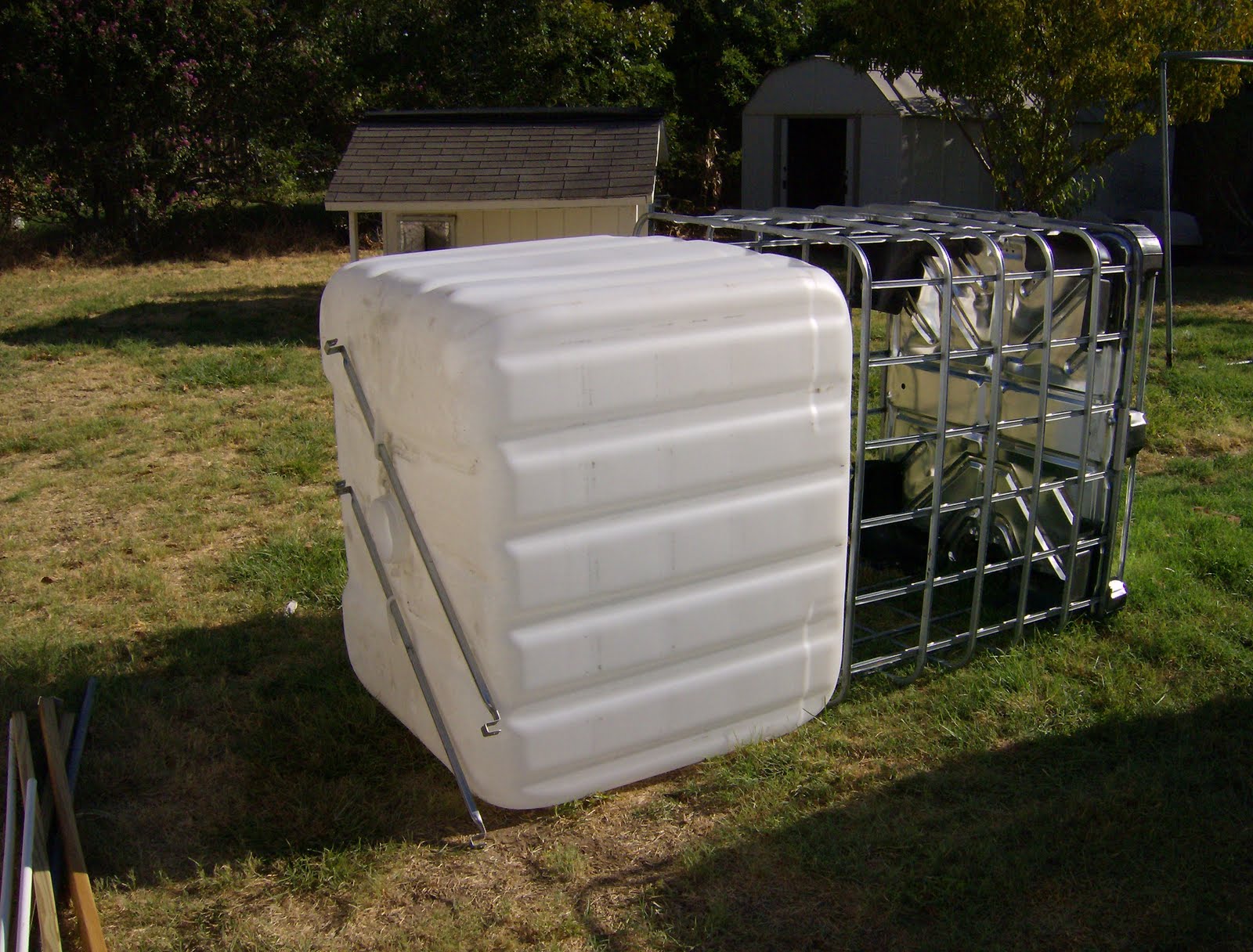 The Aquaponics Gardener: IBC Tote Tank Aquaponics